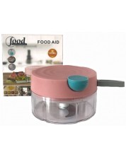 Morello Mini tocător de legume - Ajutor alimentar, portabil, 180 ml, roz -1