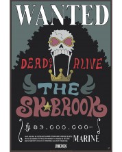 Mini poster GB eye Animation: One Piece - Brook Wanted Poster (Series 2)