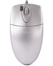Mouse A4tech - OP 620D, optic, argintiu -1