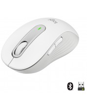 Mouse Logitech - Signature M650, optic, wireless, alb -1