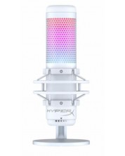 Microfon HyperX - QuadCast S, alb