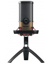 Microfon Cherry - UM 9.0 Pro RGB, bronz/negru -1