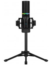 Microfon Streamplify - Microfon RGB, negru -1