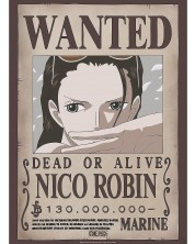 Mini poster GB eye Animation: One Piece - Nico Robin Wanted Poster -1