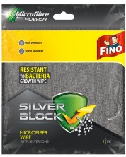 Prosop din microfibră Fino - Silver Block, 32 х 32 cm -1