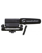 Microfon pentru cameră Soundsation - CamAudio Pro, negru