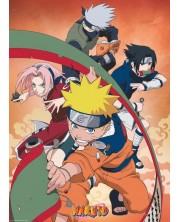 Mini poster ABYstyle Animation: Naruto - Team 7 -1