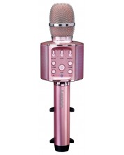 Microfon Lenco - BMC-090PK, wireless, roz