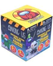 Mini figurină Just Toys Games: Among Us - Buildable Scene, sortiment -1