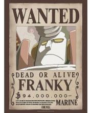 Mini poster GB eye Animation: One Piece - Franky Wanted Poster