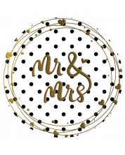 Placa-felicitare - Mr & Mrs