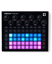 Controler MIDI Novation - Circuit Tracks, negru - imagine 1