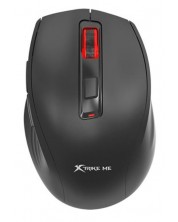 Mouse pentru jocuri Xtrike ME - GW-223 BK, optic, fără fir, negru -1