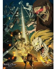 Mini poster GB eye Animation: Attack on Titan - Paradis vs Marley