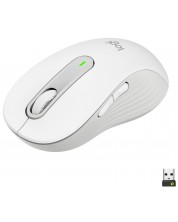 Mouse Logitech - Signature M650 L, optic, wireless, alb -1