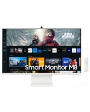 Monitor Samsung - Smart Monitor M8 LS32CM801UUXDU, 32'', 4K, VA -1