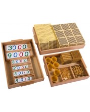 Setul Smart Baby Montessori - Perle de aur -1