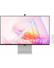 Monitor Samsung - ViewFinity S9 S90PC, 27'', 5K, IPS, Anti-Glare,argintiu -1