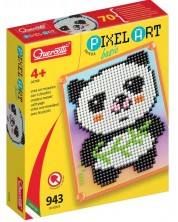 Mozaic Quercetti Pixel Art Basic - Panda, 943 de piese -1