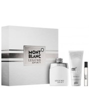 Mont Blanc Legend Spirit Set - Apă de toaletă, 100 și 7.5 ml + Gel de duș, 100 ml -1