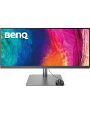 Monitor BenQ - PD3420Q, 34'', QHD, IPS, Anti-Glare, USB Hub, gri 