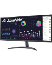 Monitor LG - 34WQ500-B UltraWide, 34'', IPS, 100Hz, 5ms, negru  -1