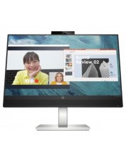 Monitor HP - M24, 23.8'', FHD, IPS, Anti-Glare, negru/argintiu -1