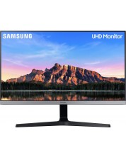 Monitor Samsung - U28R550, 28'', UHD, IPS, Anti-Glare, negru -1