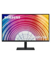 Monitor Samsung - ViewFinity S6, 24", IPS, QHD, negru -1