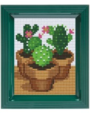 Mozaic cu ramă și pixeli Pixelhobby Classic - Cactuși