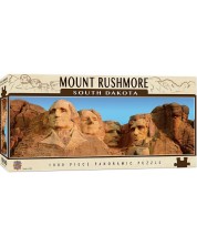 Puzzle panoramic Master Pieces din 1000 de piese - Mount Rushmor, Dakota de Sud -1