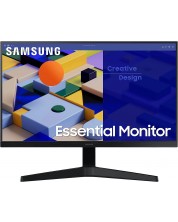 Monitor Samsung - Essential S31C 27C314, 27'', FHD, IPS, negru -1