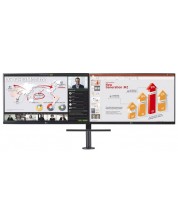 Monitor LG - 27QP88DP-BS, 27'', QHD, 75Hz, IPS, Anti-Glare