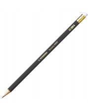 Creion Stabilo Swano - HB, negru, cu gumă de șters