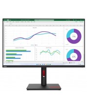 Monitor Lenovo - ThinkVision T32p-30, 31.5'', IPS, 4K, Anti-Glare -1