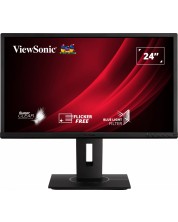 Monitor ViewSonic - VG2440, 23.6'', FHD, VA, USB Hub, negru  -1