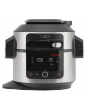 Multicooker Ninja - OL550EU, 1460W, 11 programe, argintiu