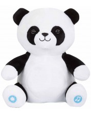 Jucărie muzicală de pluș cu funcție de lampă de noapte Chipolino - Panda