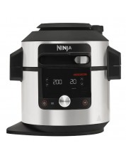 Multicooker Ninja - 12 în 1 SmartLid Foodi MAX, 1760 W, 12 programe, argintiu