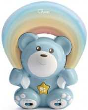Reflector muzical Chicco - Ursuleț curcubeu, albastru