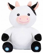 Musical plush toy with night lamp function Chipolino - Cow -1