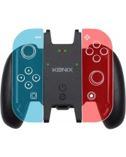 Prehensiune multifuncțională Konix - Mythics Play & Charge Grip (Nintendo Switch) -1