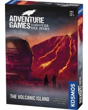 Joc de societate Adventure Games - The Volcanic Island - Pentru familie -1