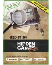 Jocuri ascunse Scena crimei: Jocul de masă Green Poison - co-op	