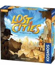 Joc de societate Lost Cities: The Card Game - de familie