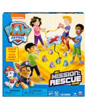 Joc de societate Spin Master Paw Patrol - Misiune de salvare - pentru copii