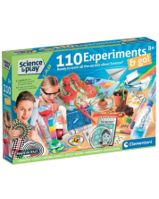 Set de știință Clementoni Science & Play - Laborator de știință, 110 experimente -1