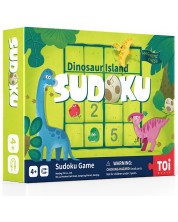 Joc de masa magnetic Toi World - Sudoku, Dinosaur Island -1