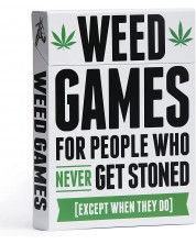 Joc de societate Weed Games for People Who Never Get Stoned - pentru petrecere
