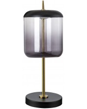 Lampă de masă Rabalux - Delice 5026, LED, IP20, 6w, sticlă fumurie, negru-bronz
